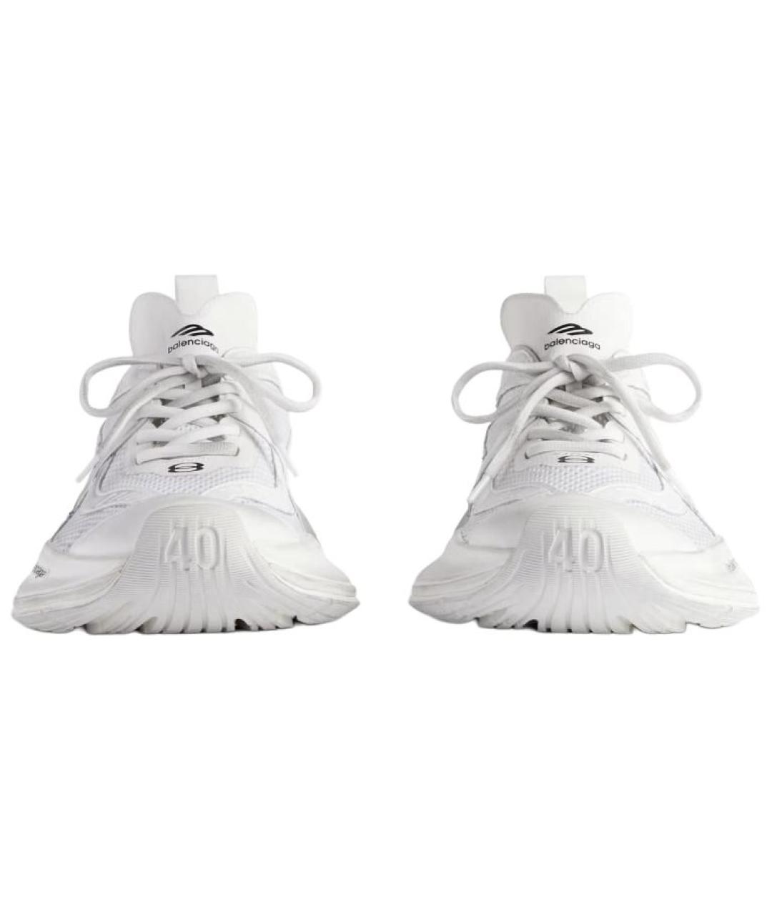 BALENCIAGA Белые кроссовки, фото 4