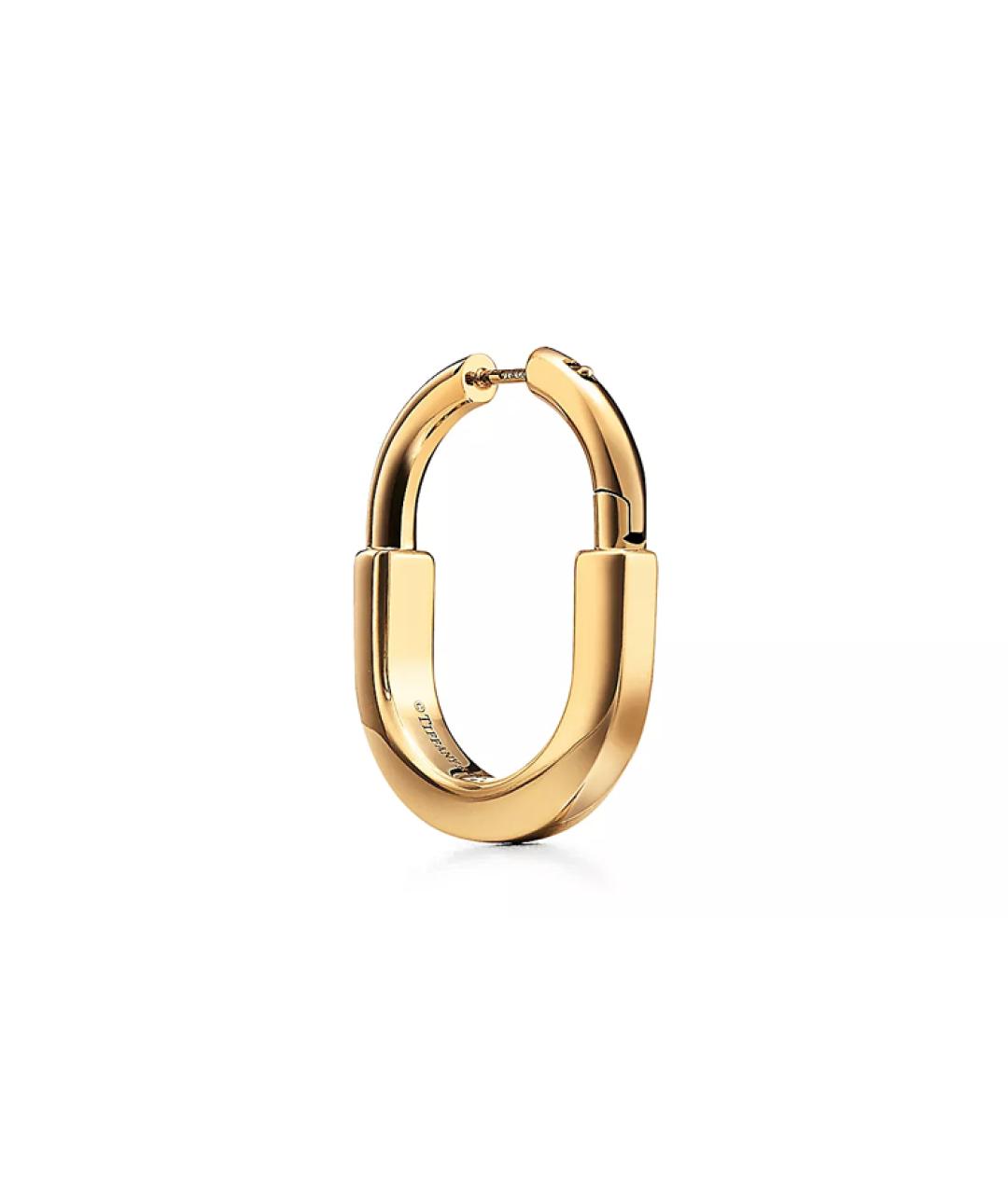 TIFFANY&CO Золотые серьги из желтого золота, фото 2