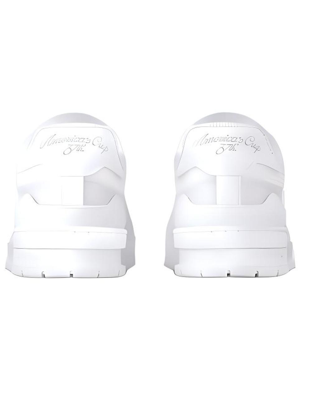 LOUIS VUITTON Белые низкие кроссовки / кеды, фото 4