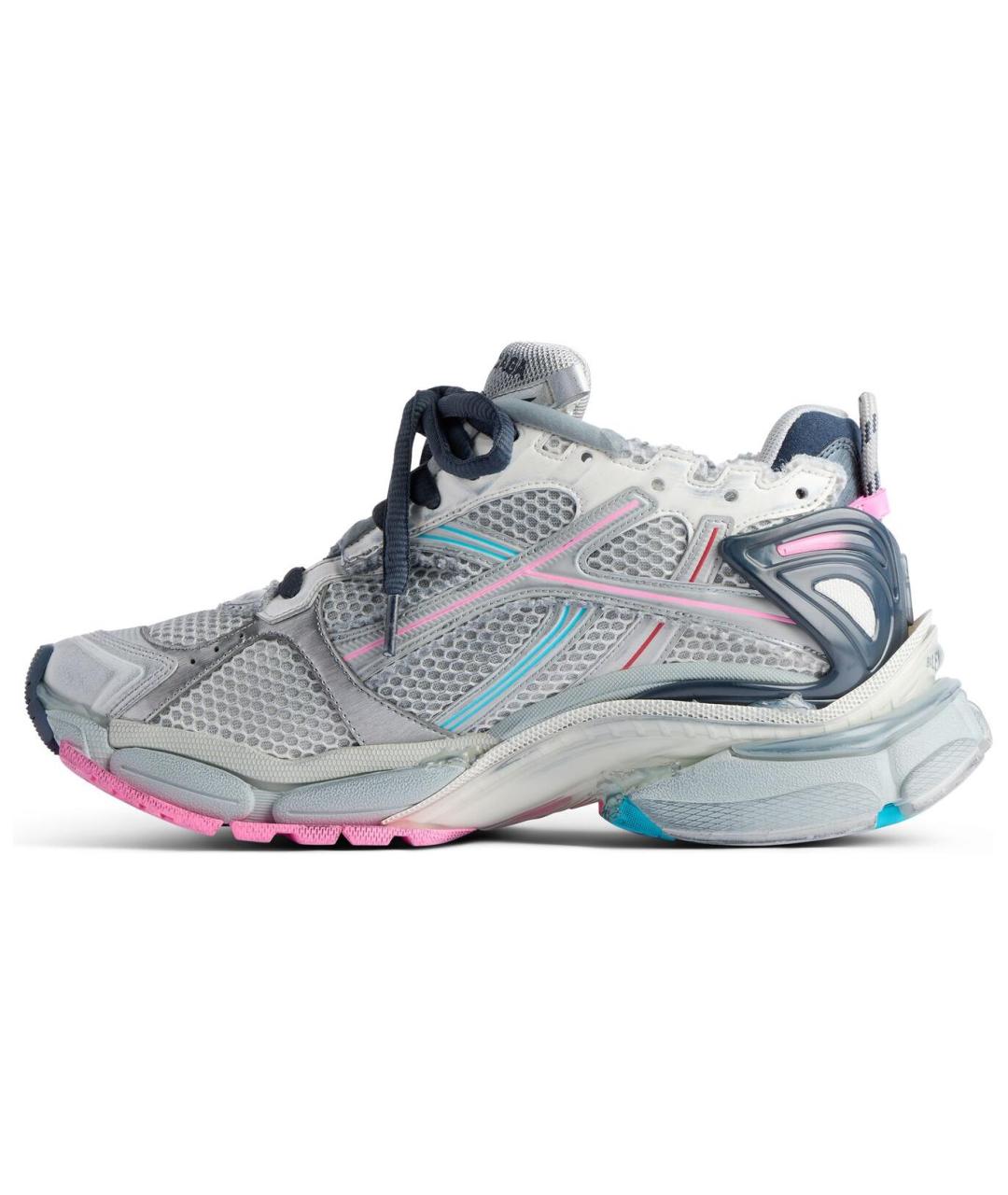 BALENCIAGA Серые кроссовки, фото 2