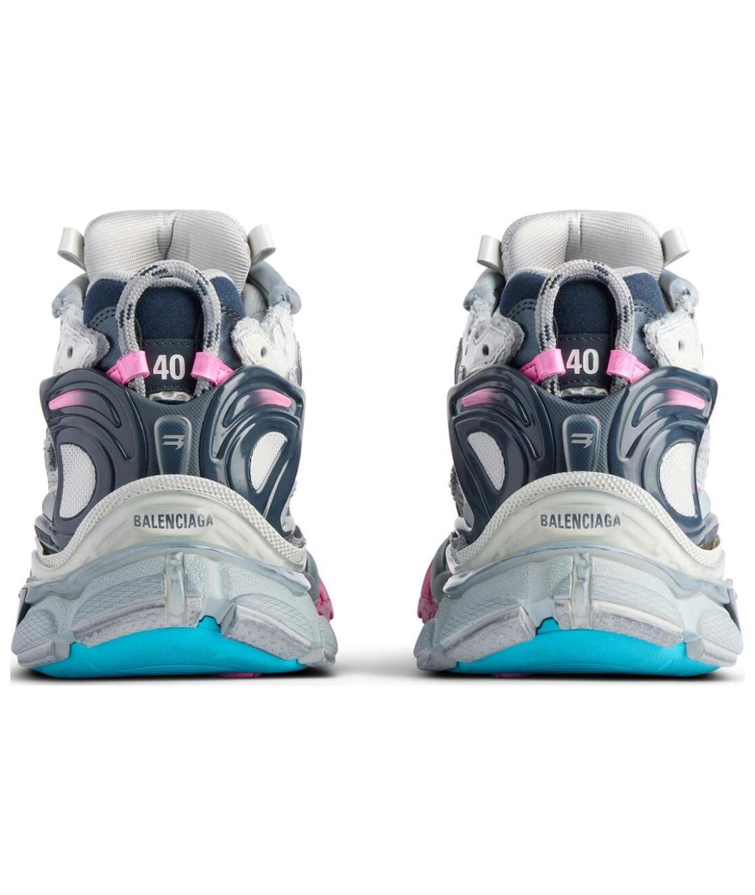 BALENCIAGA Серые кроссовки, фото 6