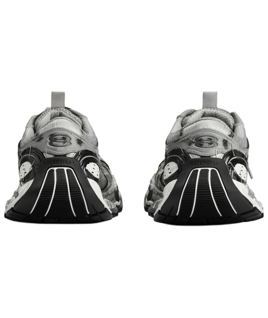 BALENCIAGA Серые кроссовки, фото 6