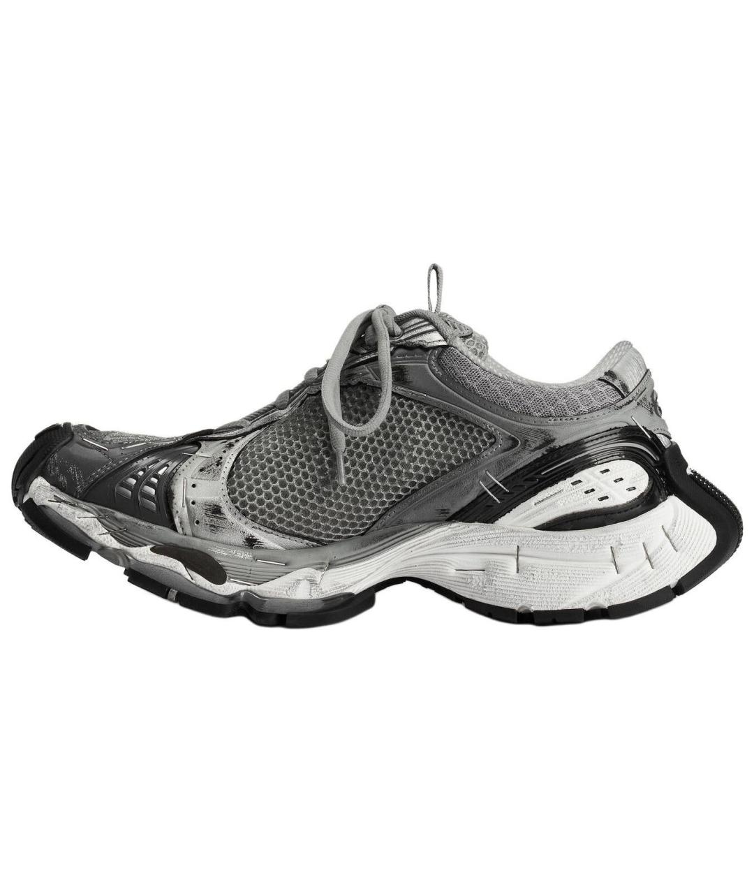 BALENCIAGA Серые кроссовки, фото 2