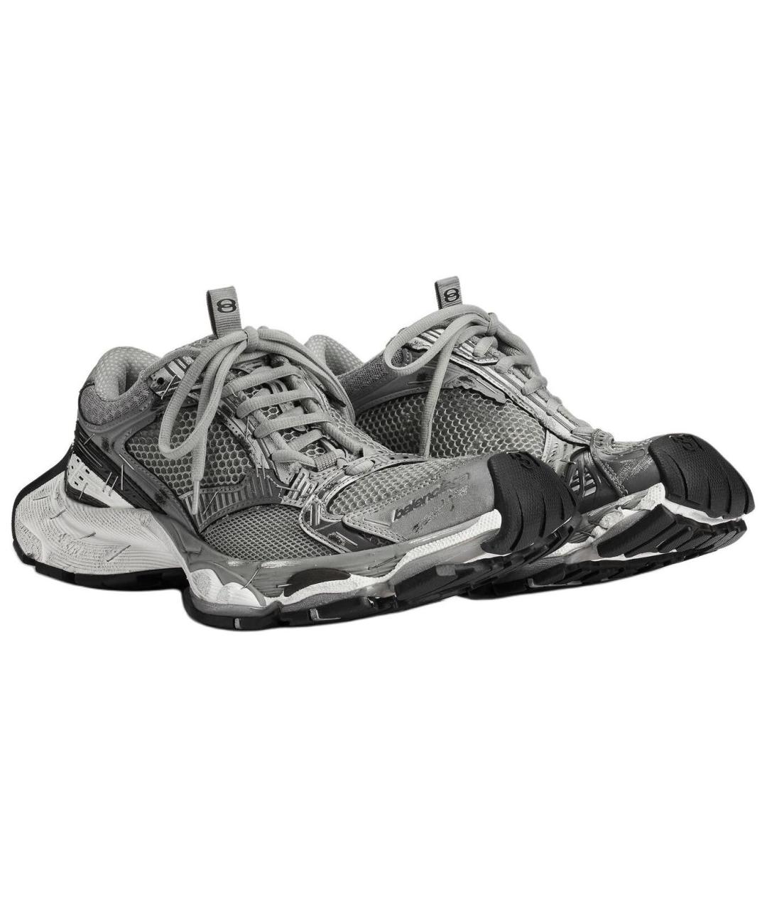 BALENCIAGA Серые кроссовки, фото 3
