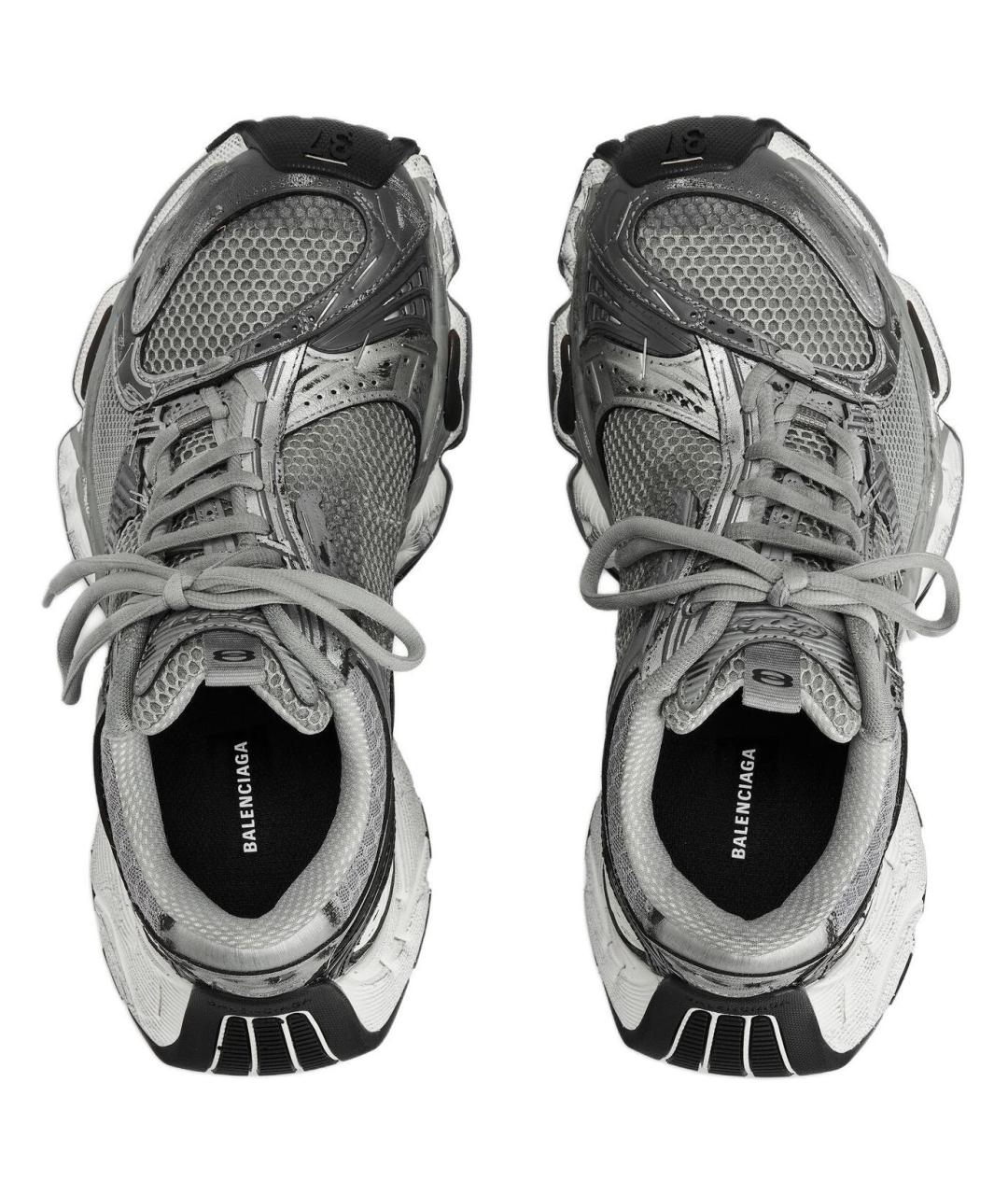 BALENCIAGA Серые кроссовки, фото 5