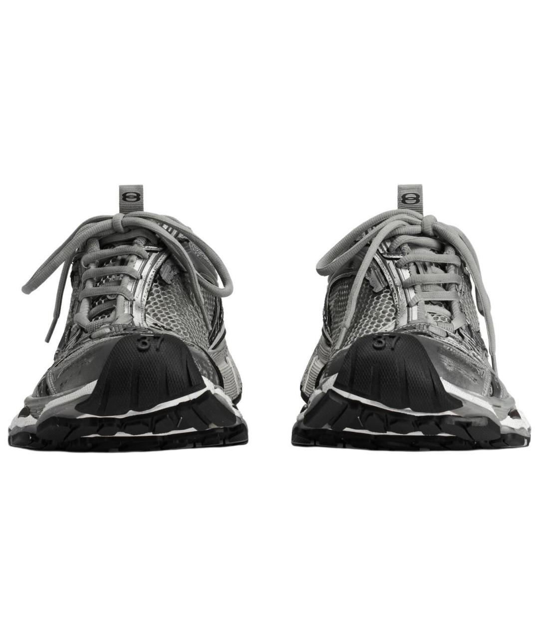 BALENCIAGA Серые кроссовки, фото 4