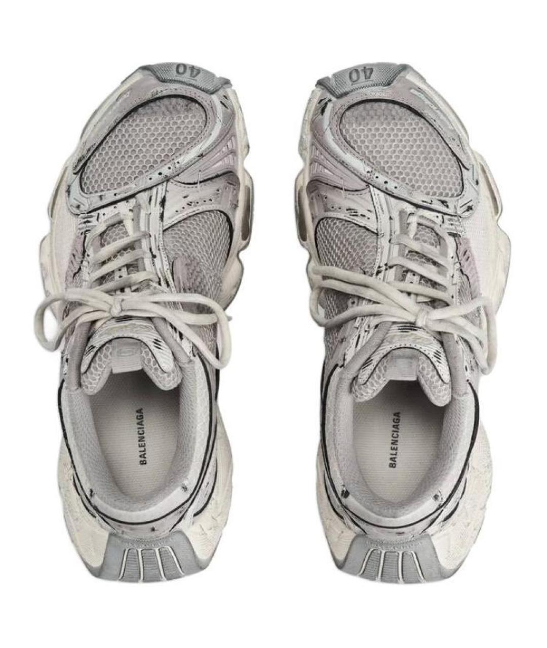 BALENCIAGA Бежевые кроссовки, фото 5
