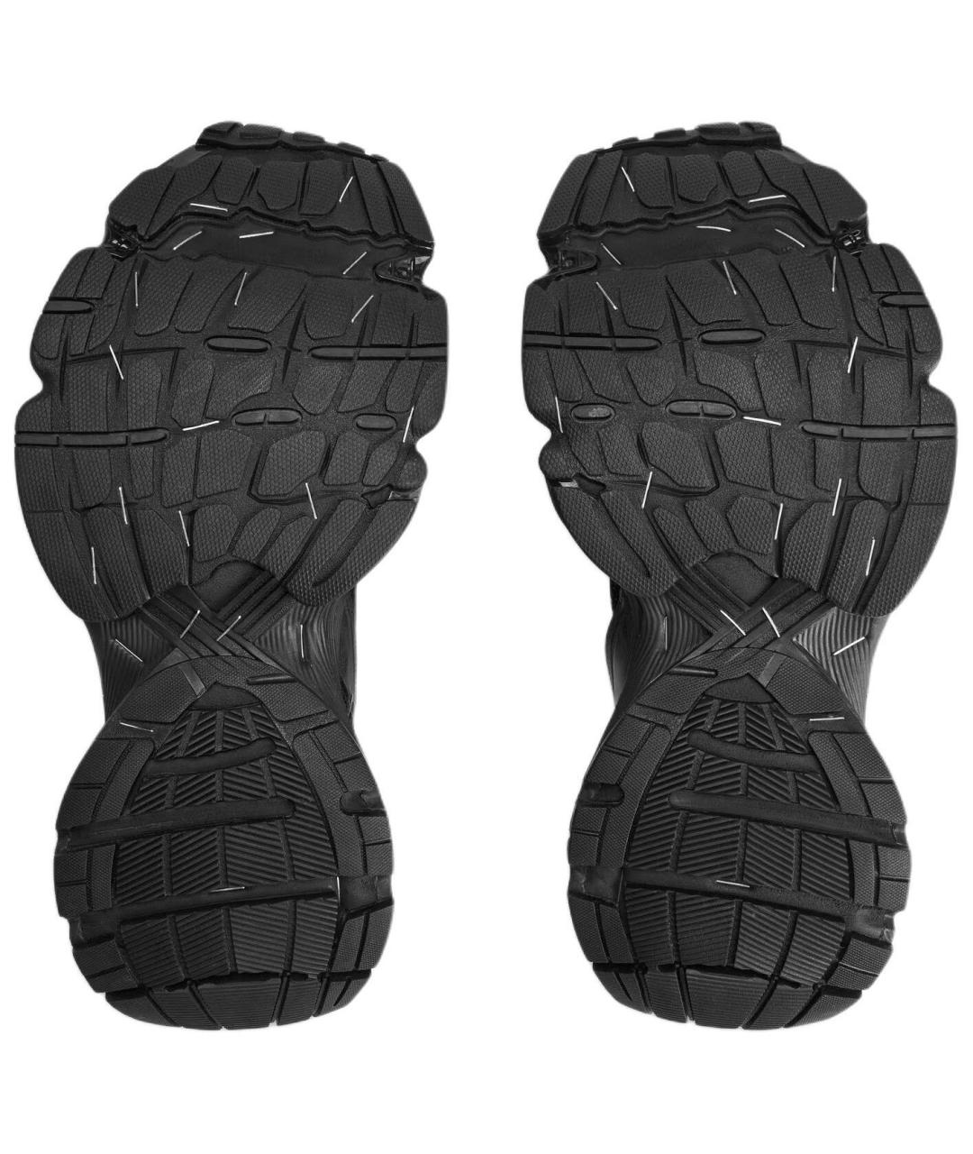 BALENCIAGA Черные низкие кроссовки / кеды, фото 7