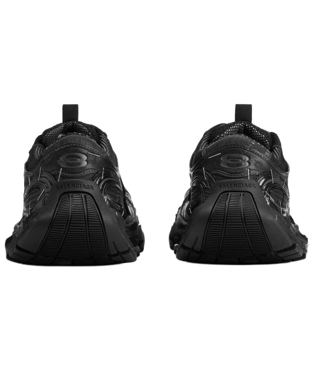 BALENCIAGA Черные низкие кроссовки / кеды, фото 6