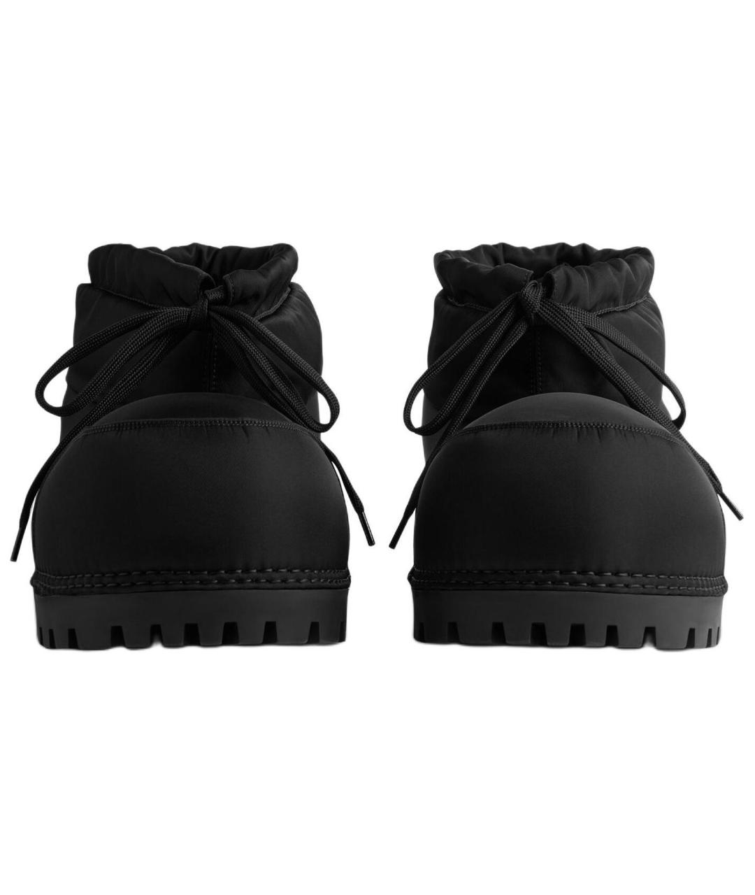 BALENCIAGA Черные ботинки, фото 4