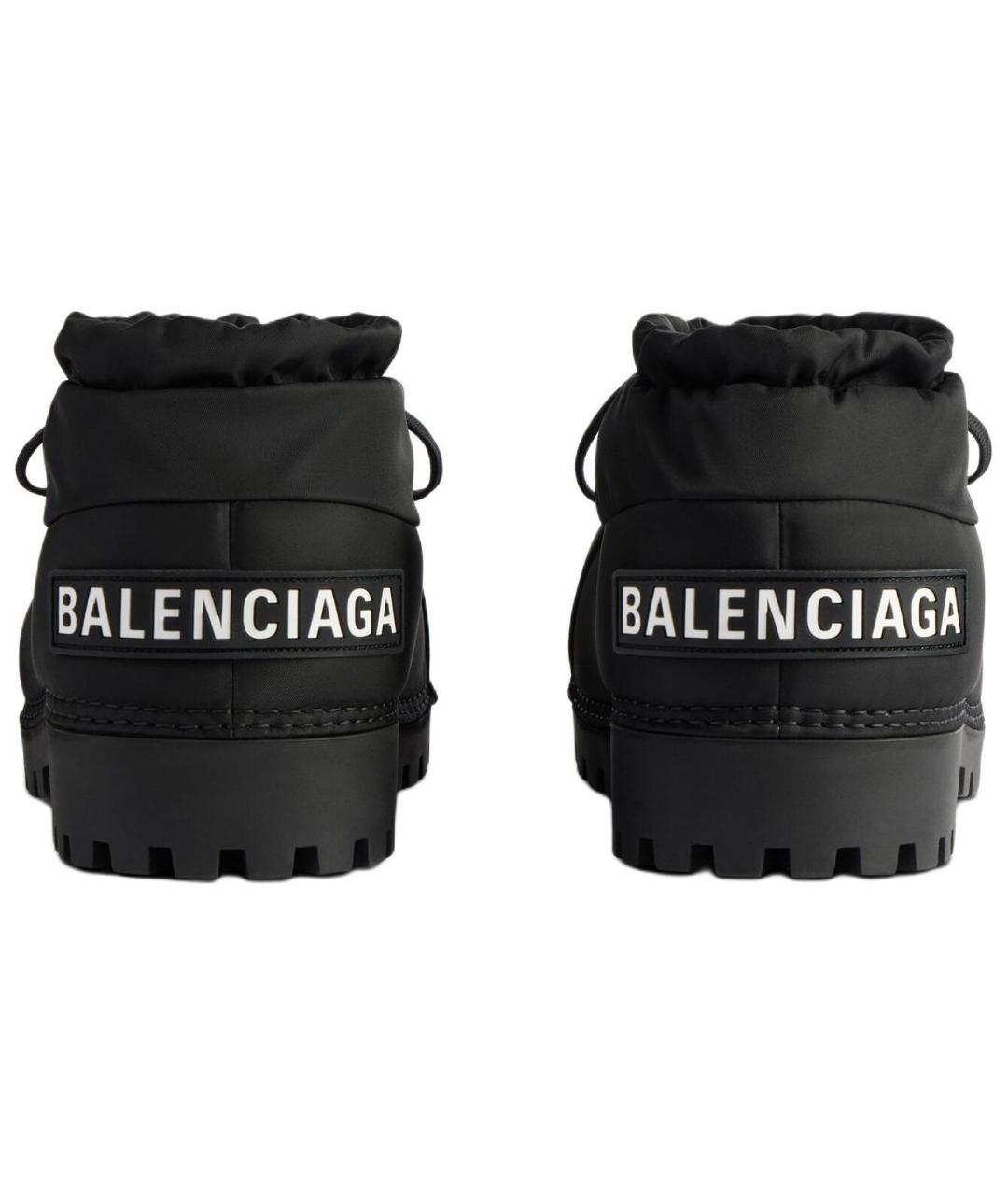 BALENCIAGA Черные ботинки, фото 5
