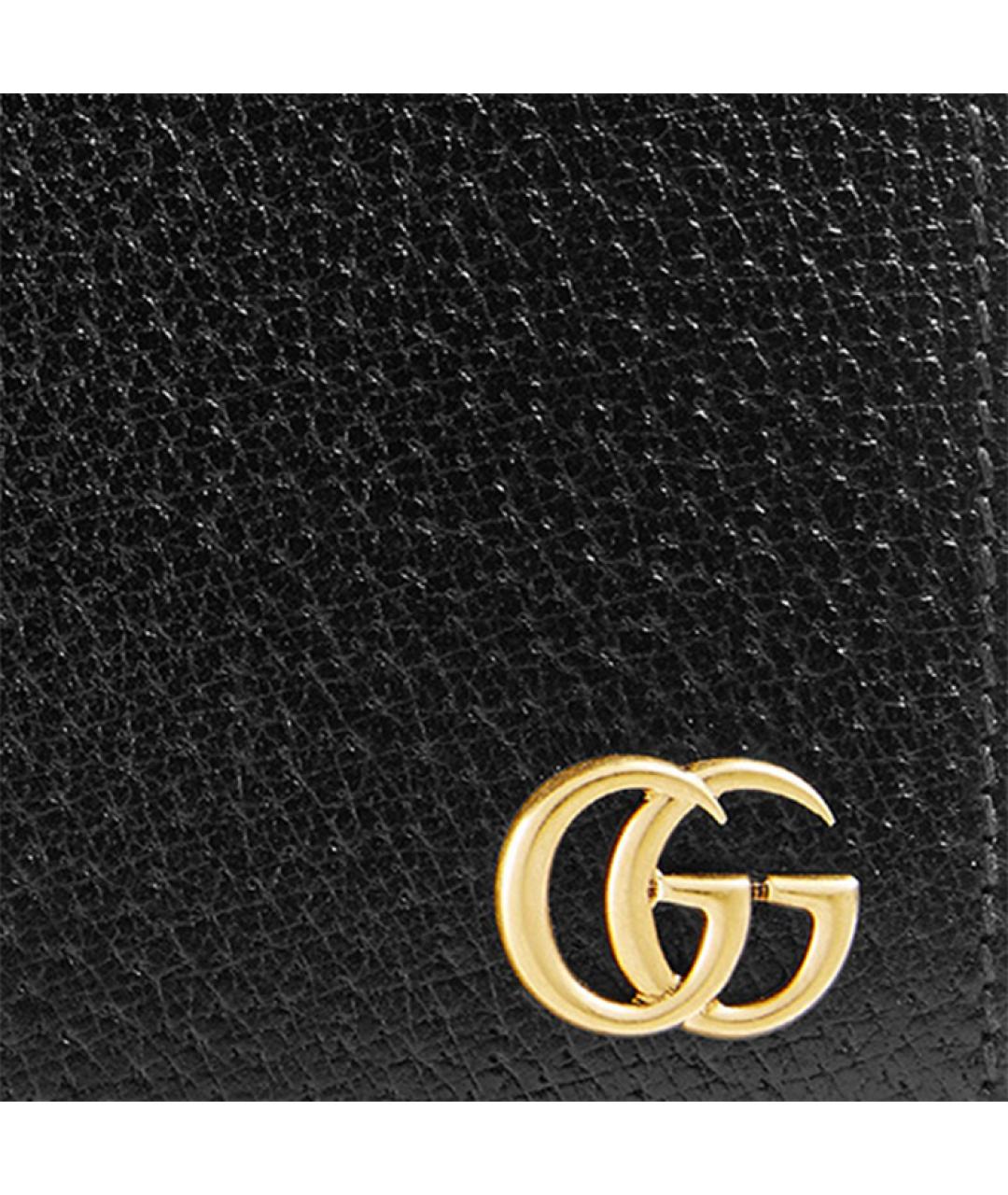 GUCCI Черный кожаный кошелек, фото 5