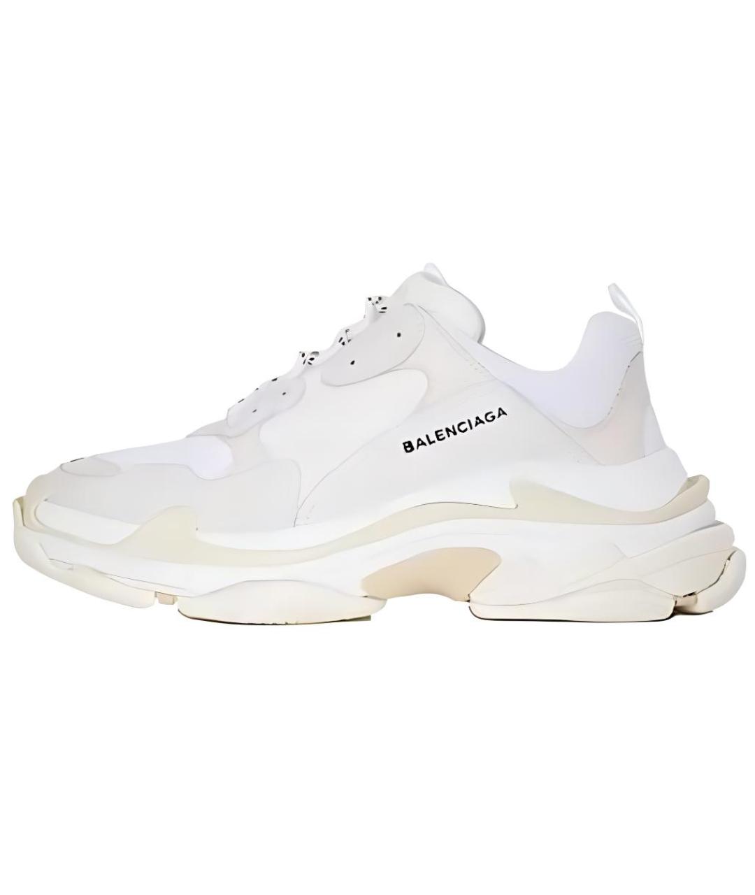 BALENCIAGA Белые кроссовки, фото 2