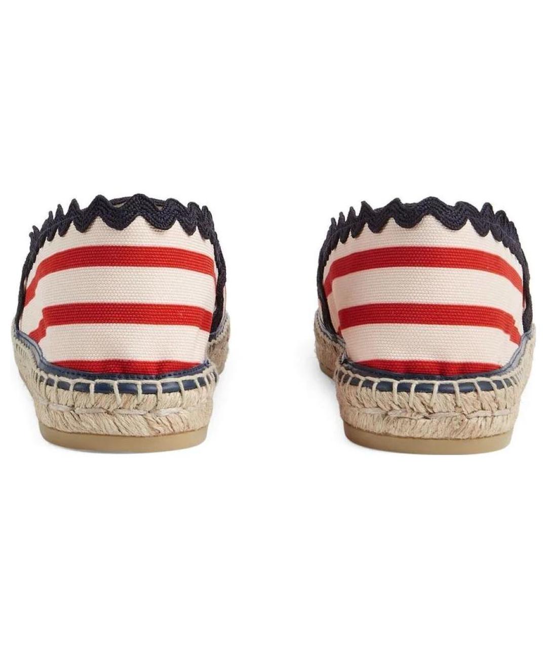 GUCCI Красные эспадрильи, фото 4