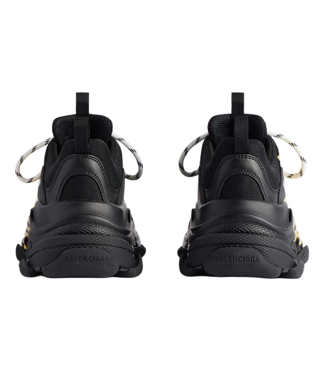 BALENCIAGA Черные низкие кроссовки / кеды, фото 6