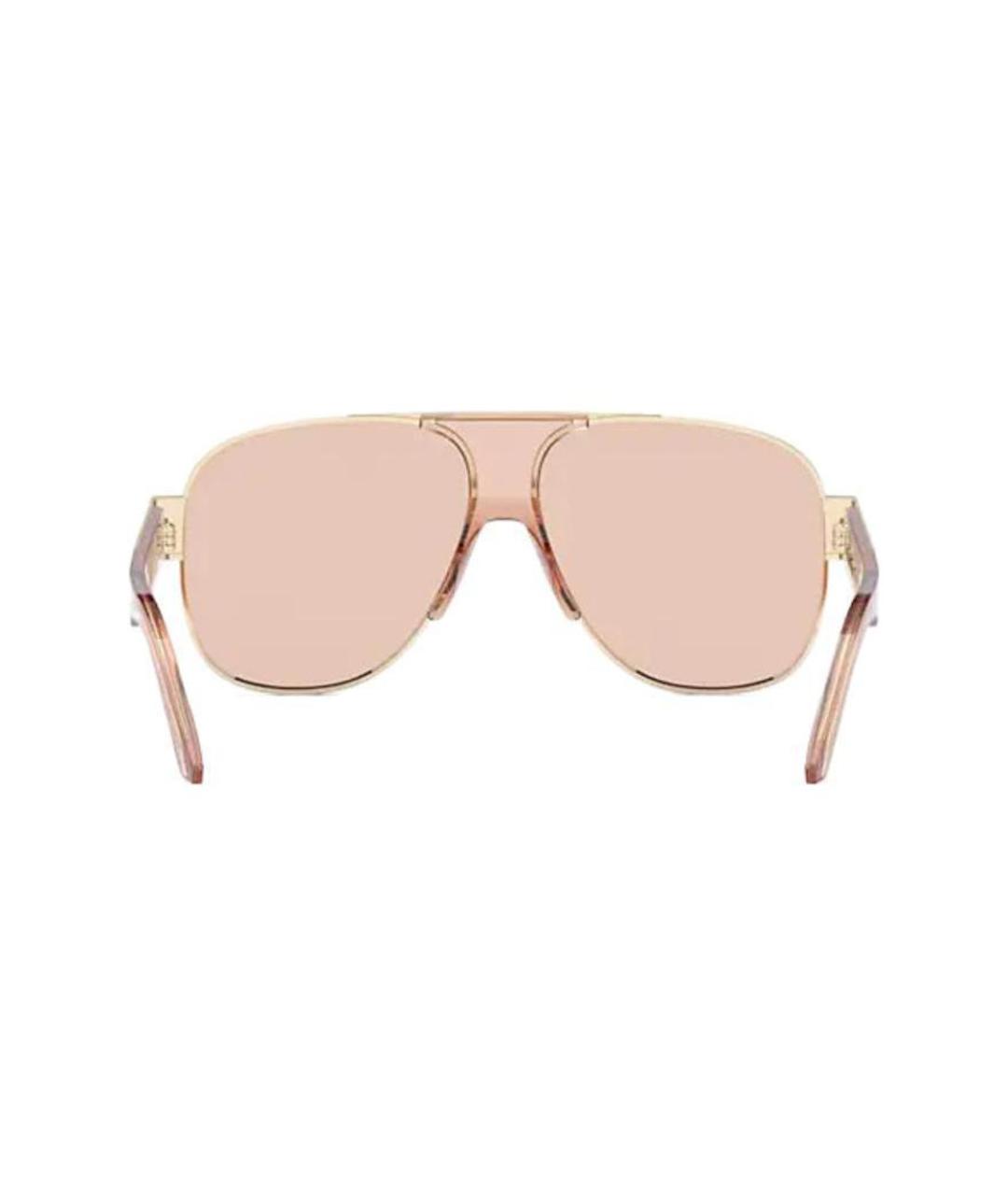 CHRISTIAN DIOR Розовые пластиковые солнцезащитные очки, фото 4
