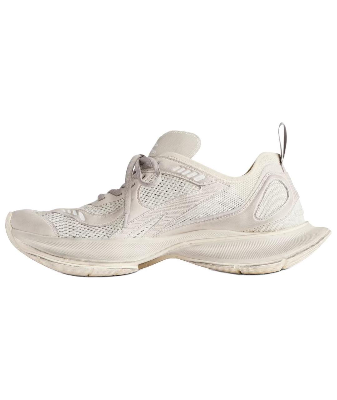 BALENCIAGA Бежевые низкие кроссовки / кеды, фото 2