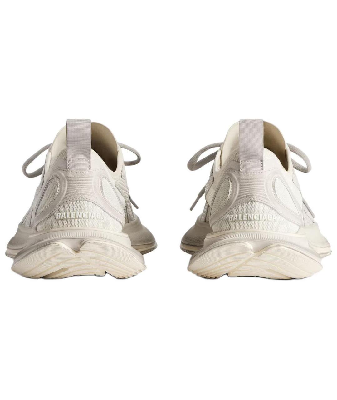 BALENCIAGA Бежевые низкие кроссовки / кеды, фото 6