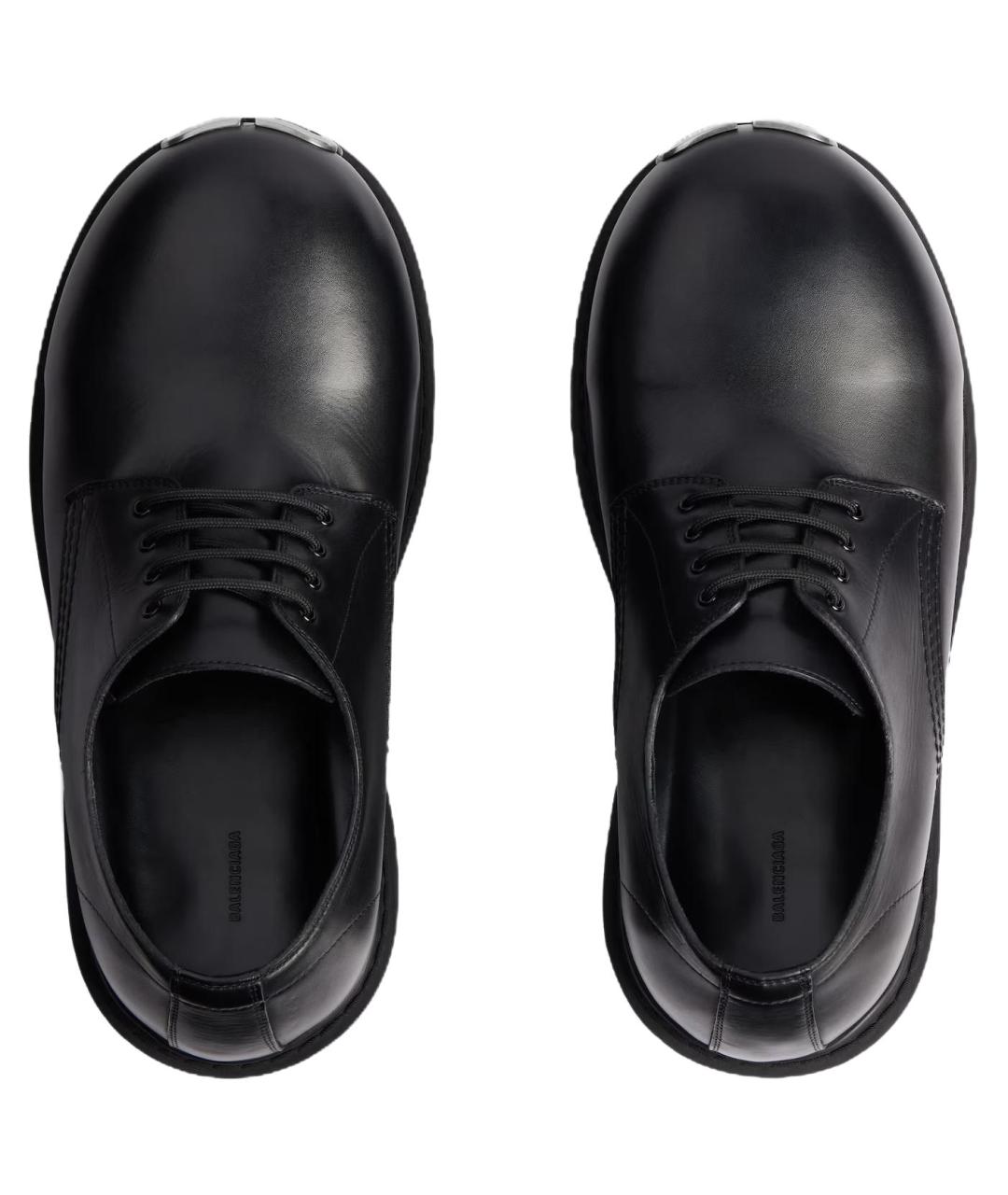 BALENCIAGA Черные лоферы, фото 5