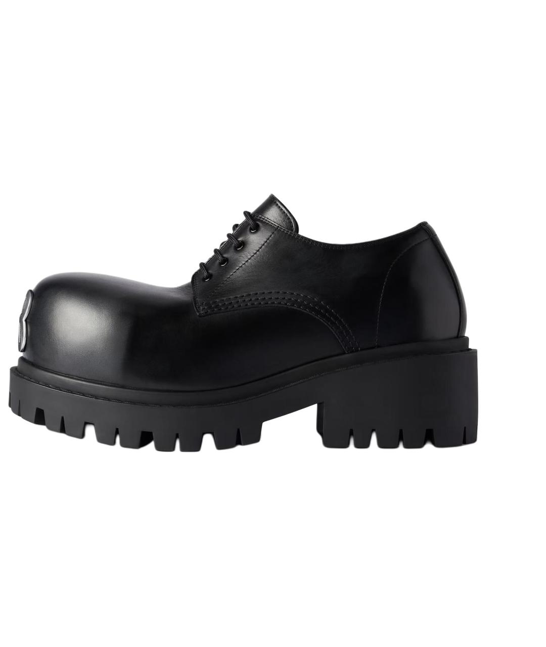 BALENCIAGA Черные лоферы, фото 2