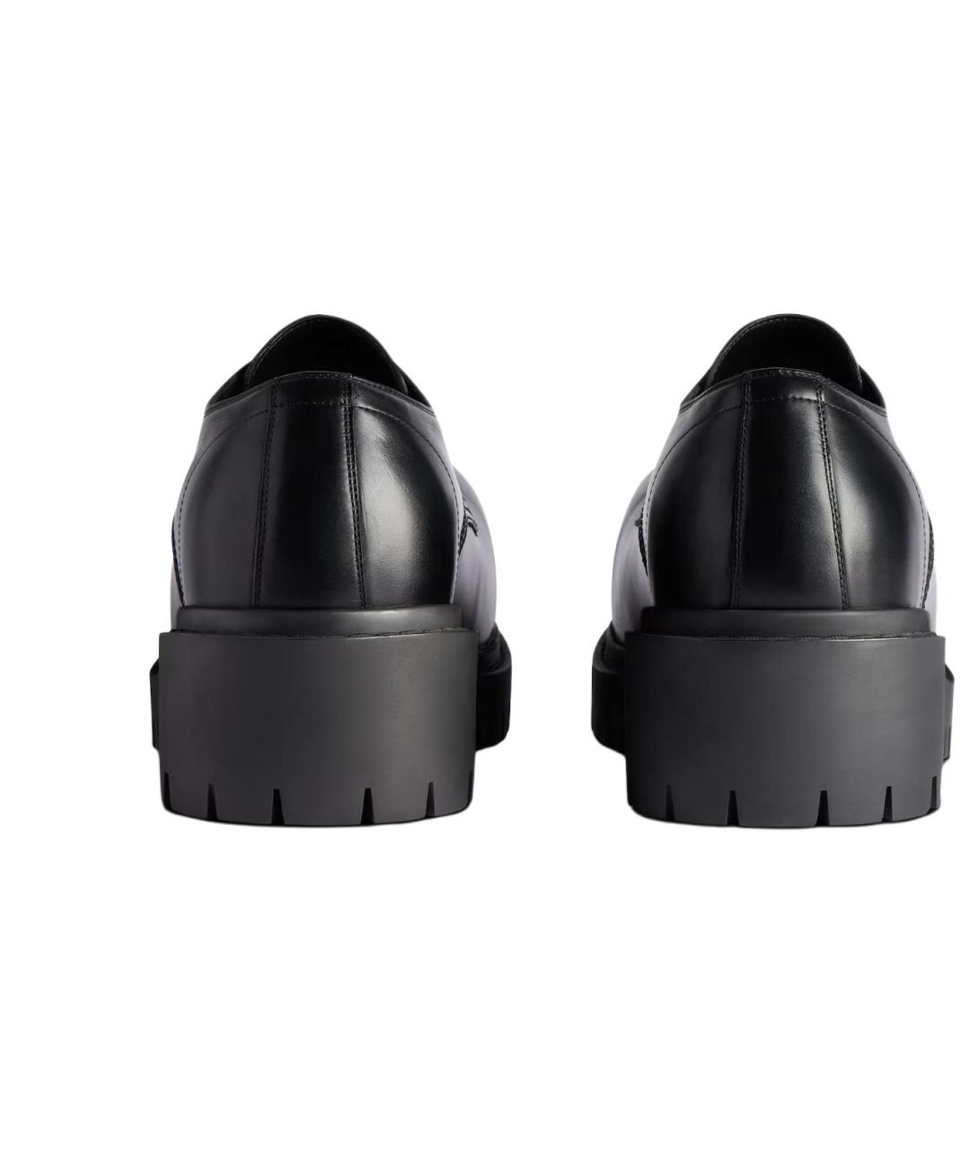 BALENCIAGA Черные лоферы, фото 6