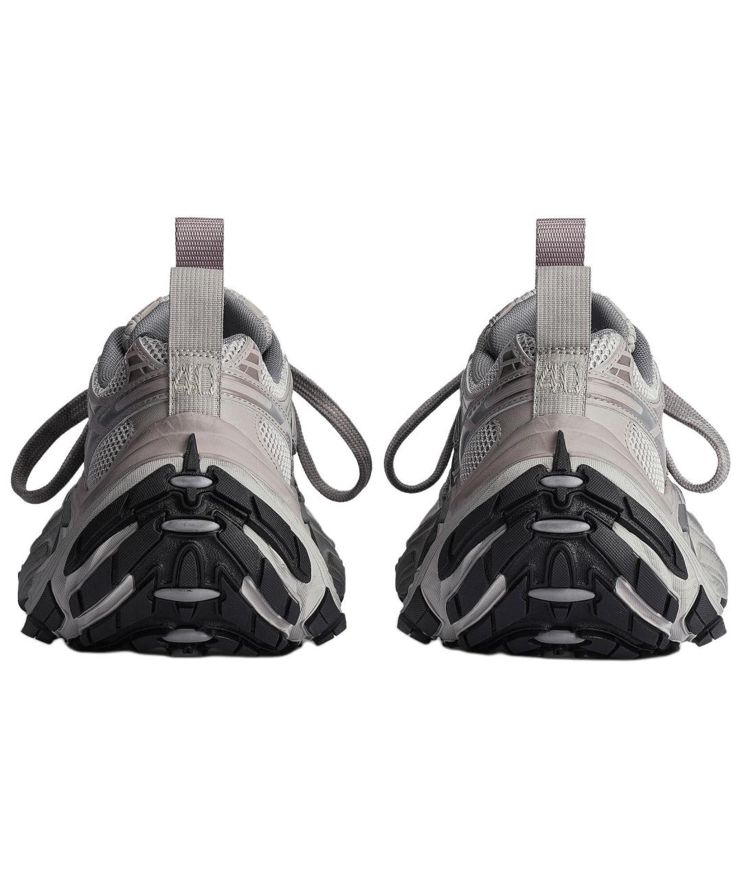 BALENCIAGA Серые низкие кроссовки / кеды, фото 5