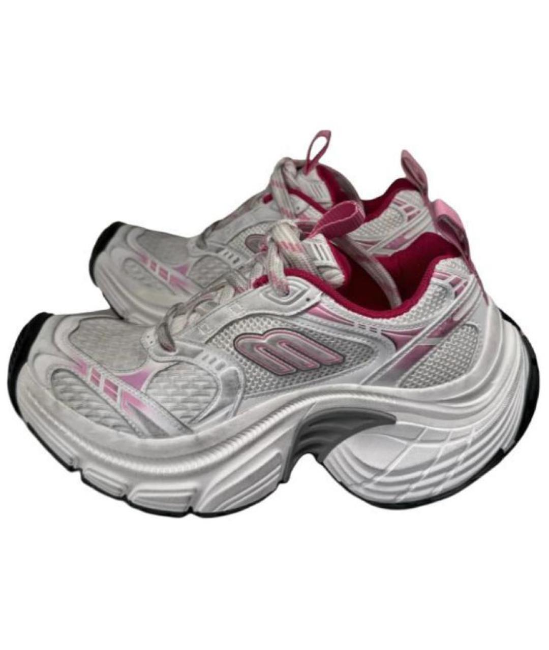 BALENCIAGA Серые кроссовки, фото 2