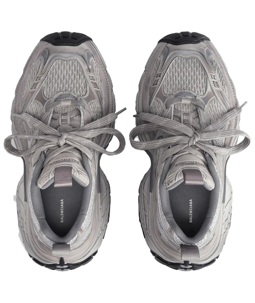 BALENCIAGA Серые кроссовки, фото 6