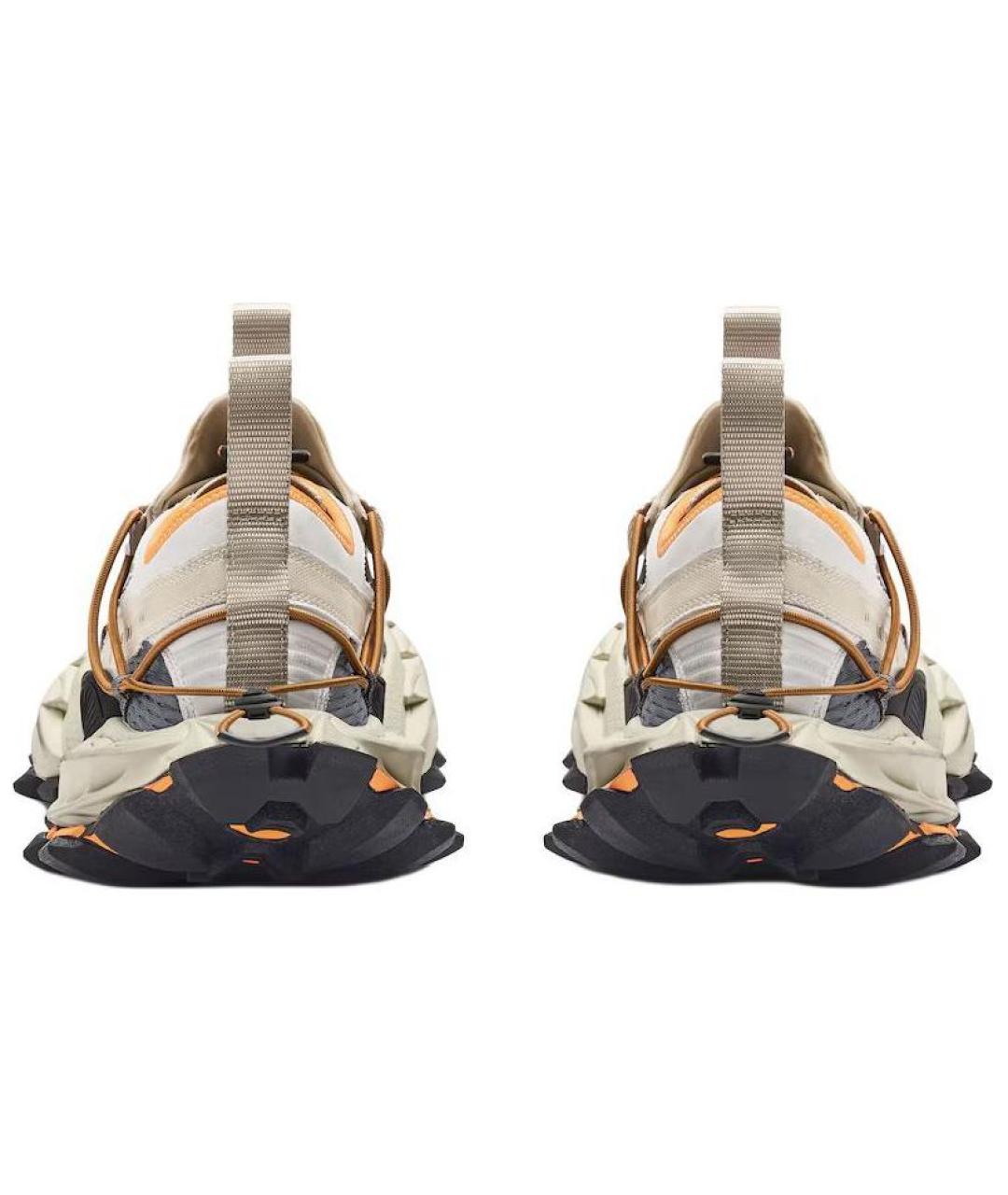 BALENCIAGA Бежевые низкие кроссовки / кеды, фото 3