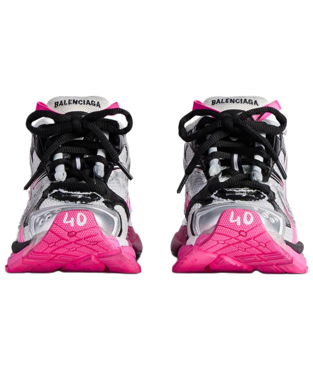 BALENCIAGA Розовые кроссовки, фото 4