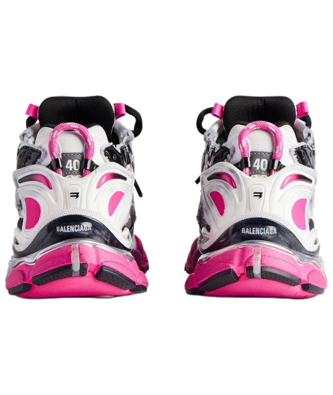 BALENCIAGA Розовые кроссовки, фото 5