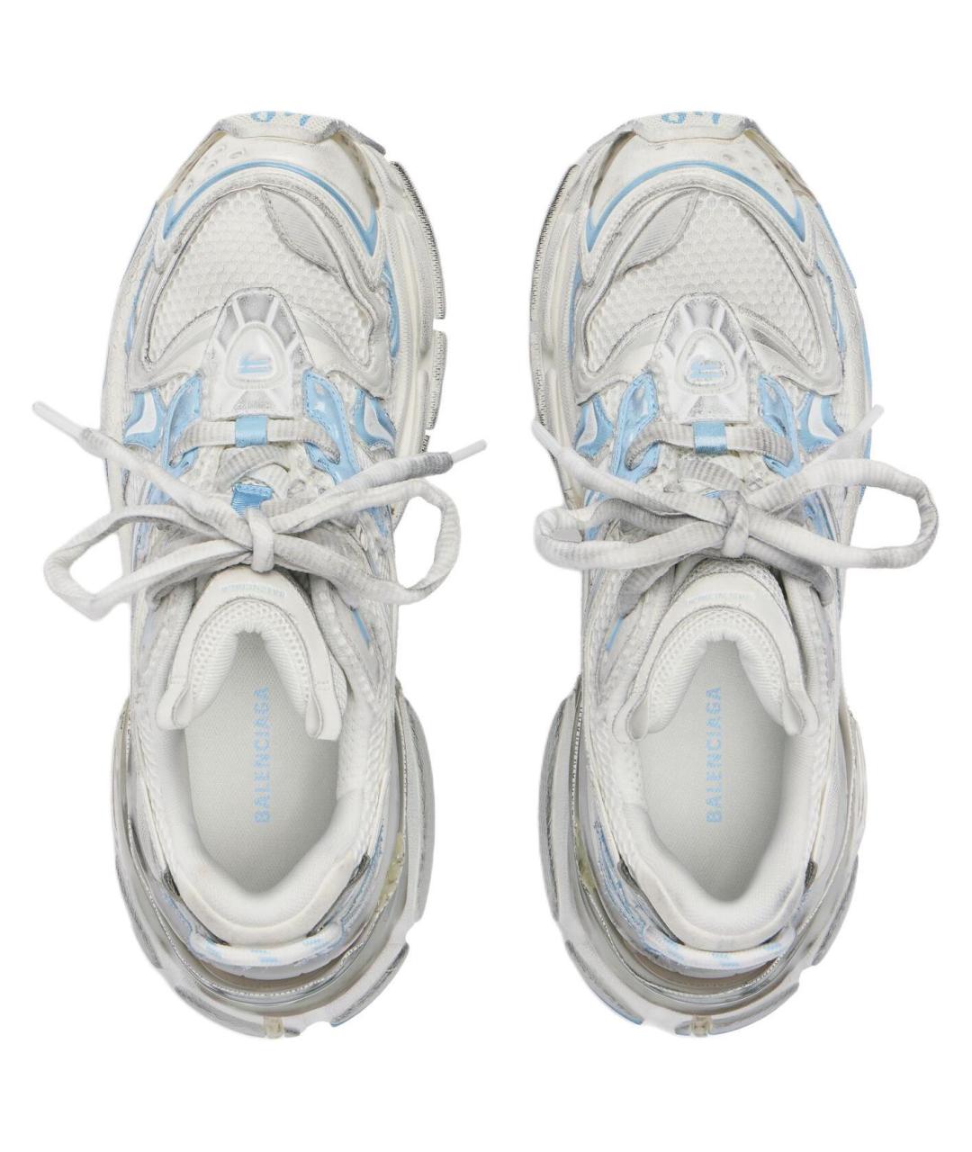BALENCIAGA Белые кроссовки, фото 5