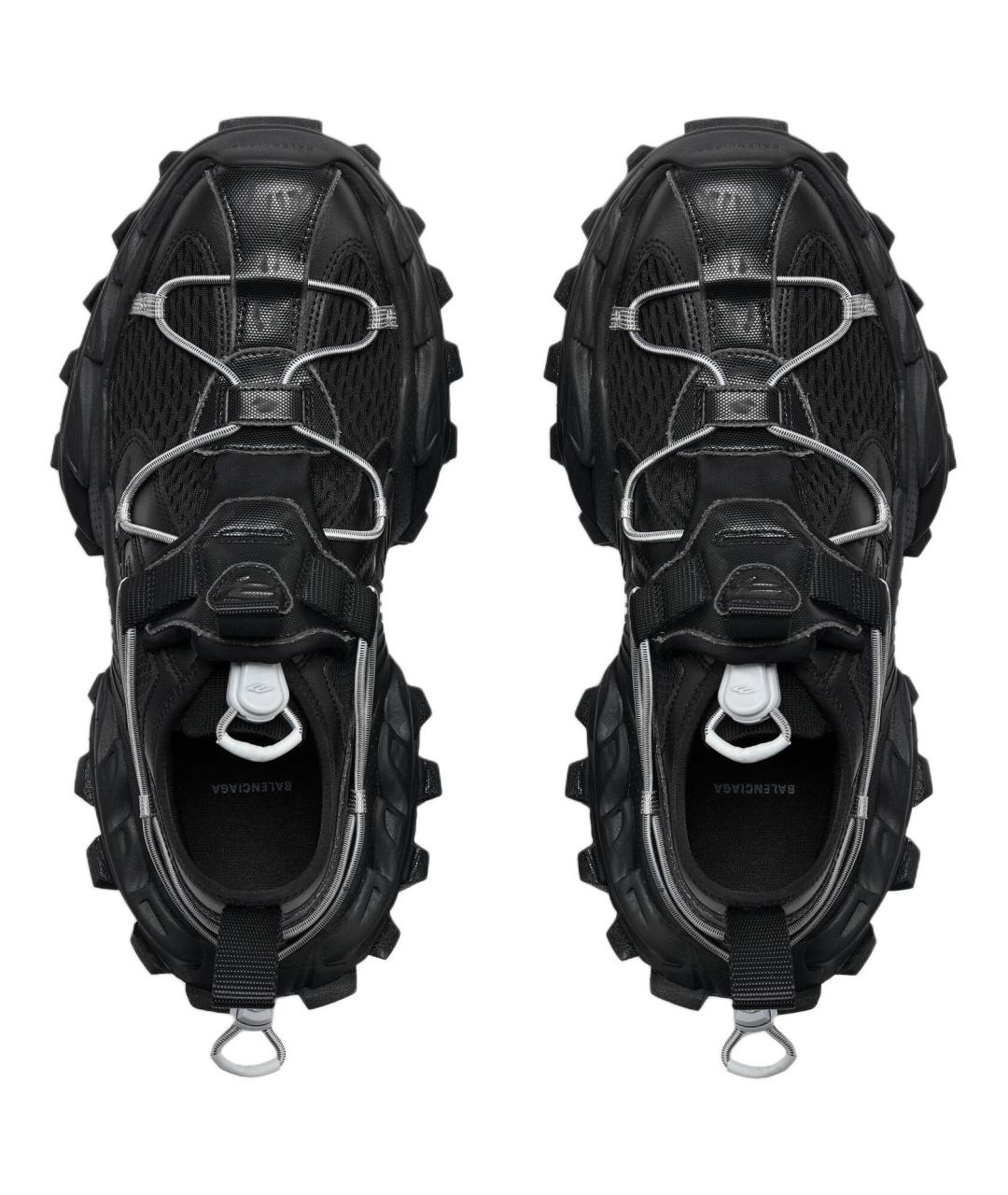 BALENCIAGA Черные низкие кроссовки / кеды, фото 6