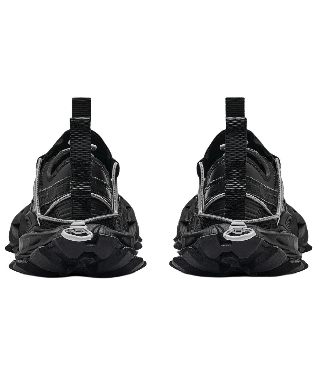 BALENCIAGA Черные низкие кроссовки / кеды, фото 5