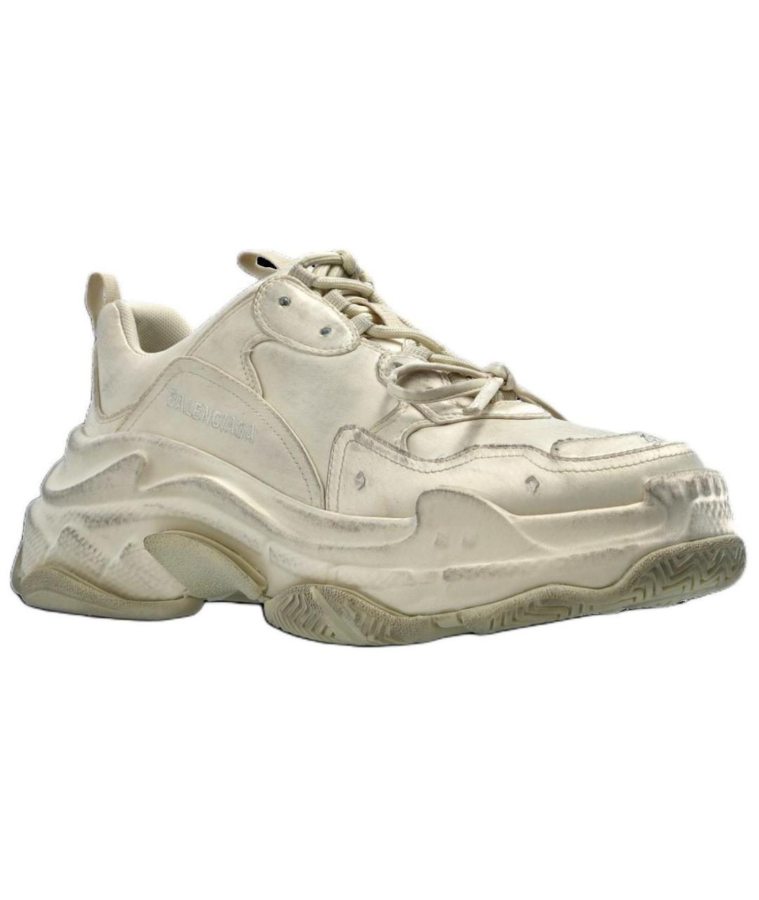 BALENCIAGA Белые кроссовки, фото 3