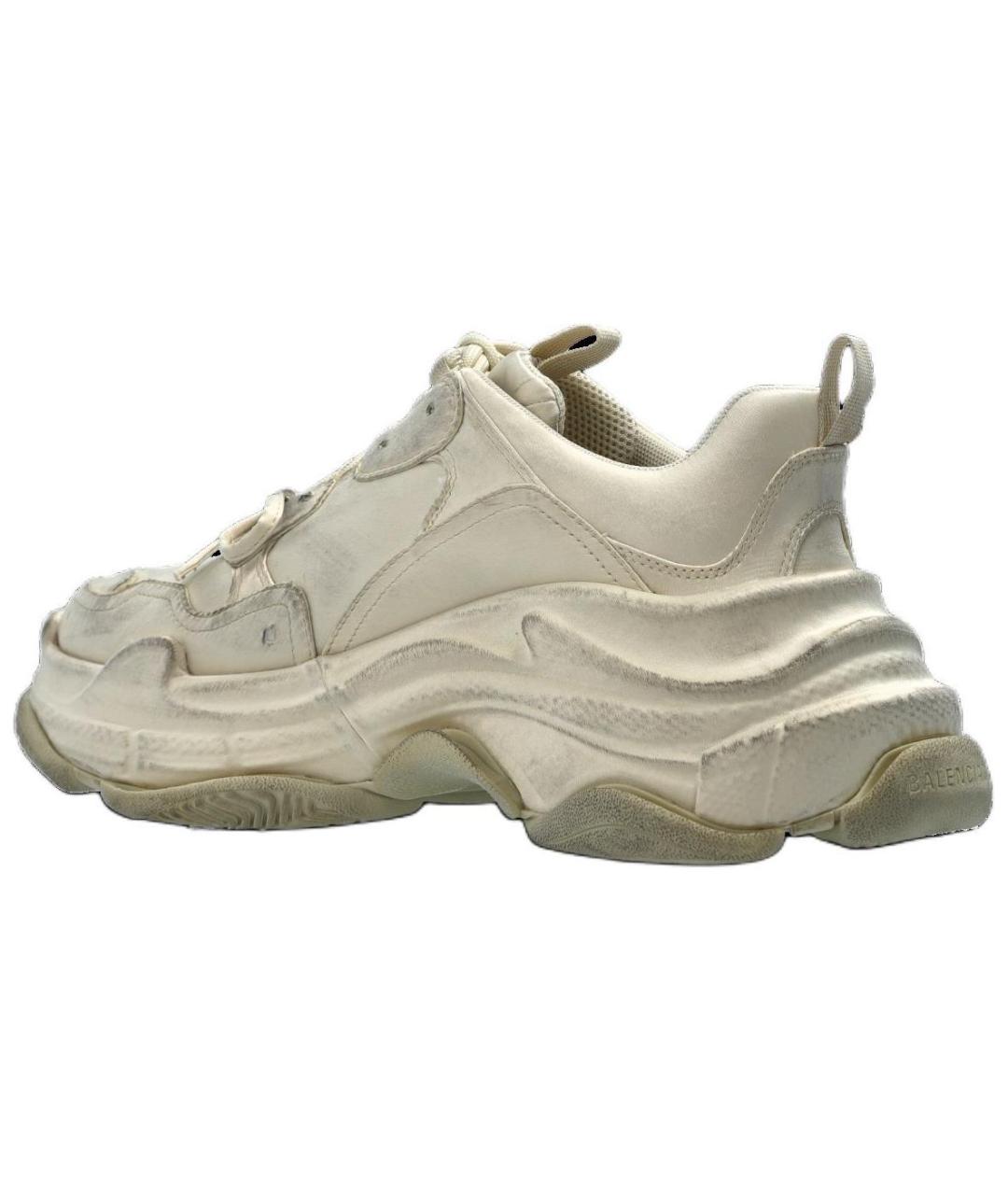 BALENCIAGA Белые кроссовки, фото 4