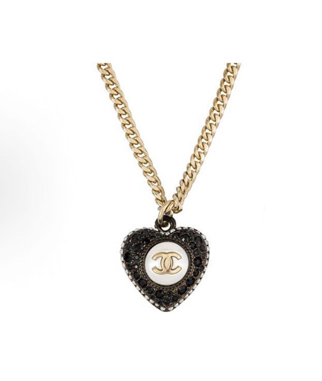 CHANEL Черная подвеска, фото 2