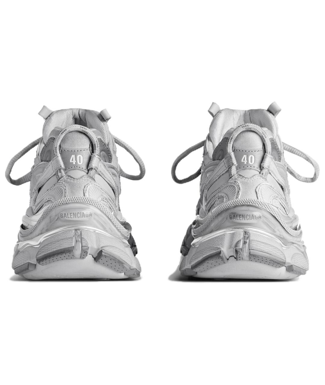 BALENCIAGA Серые низкие кроссовки / кеды, фото 5