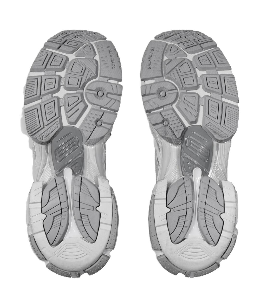 BALENCIAGA Серые низкие кроссовки / кеды, фото 7