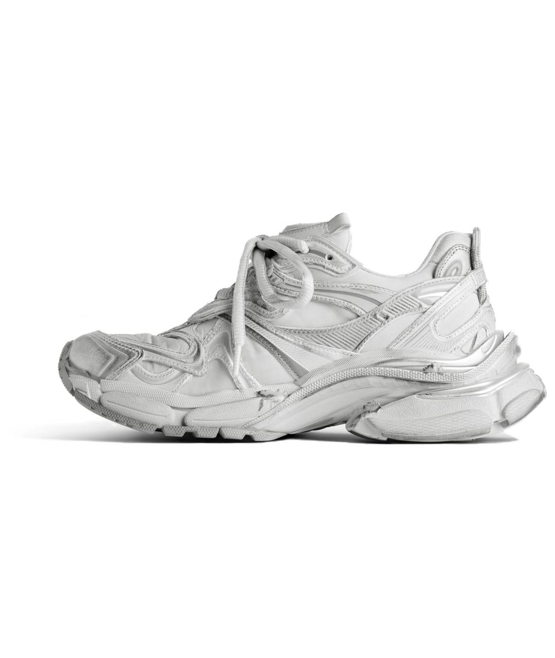 BALENCIAGA Серые низкие кроссовки / кеды, фото 2