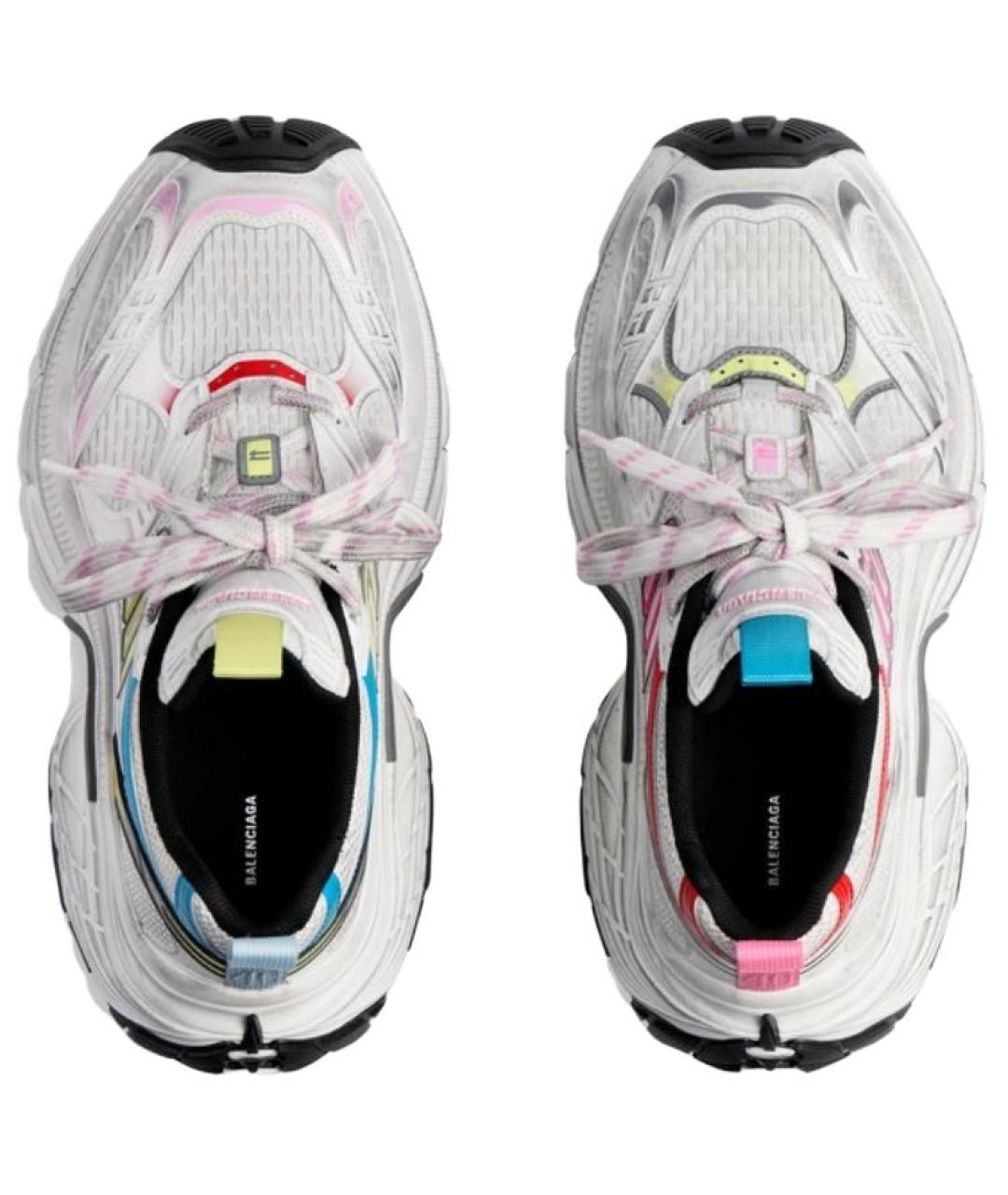BALENCIAGA Белые кроссовки, фото 4