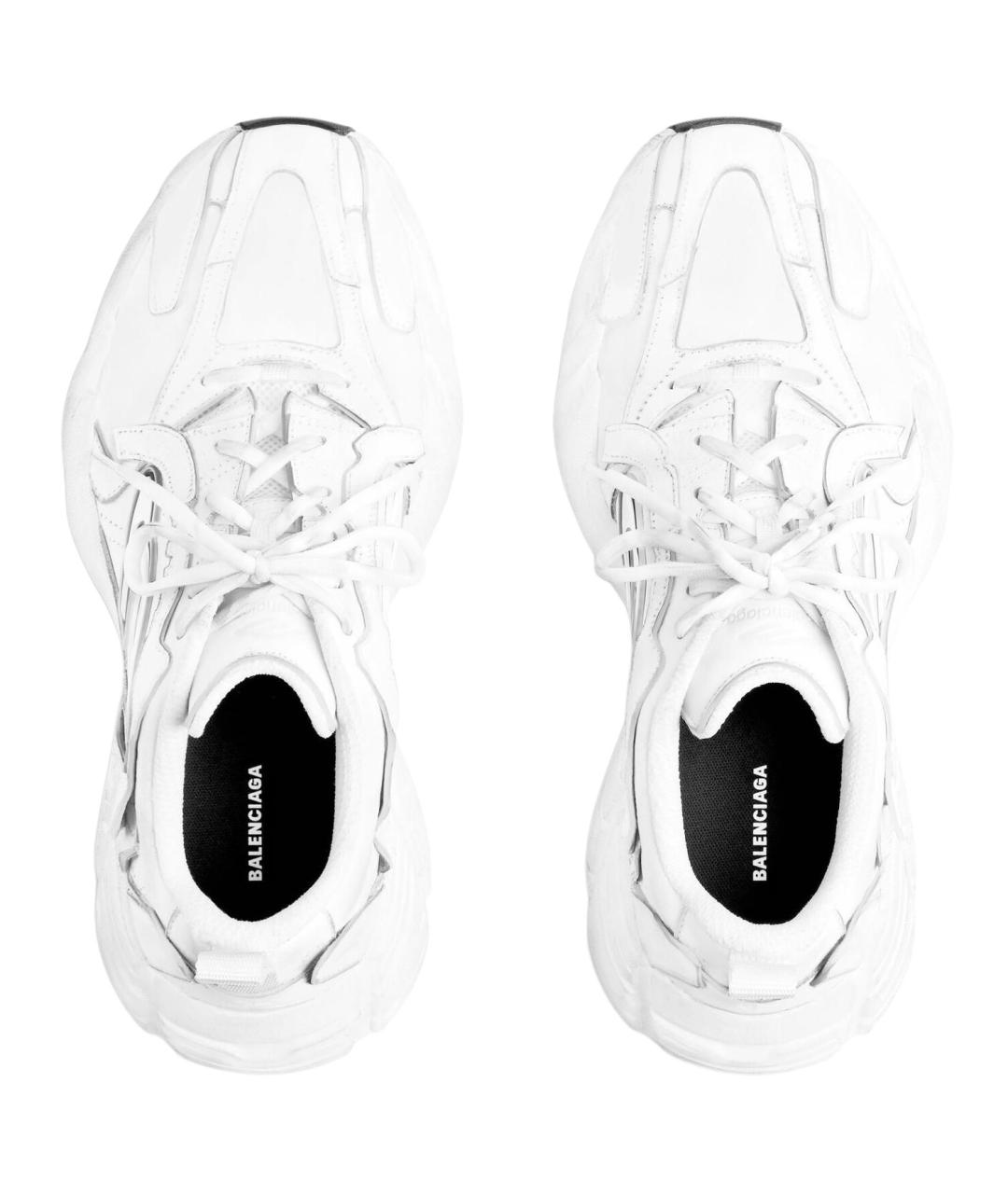 BALENCIAGA Белые низкие кроссовки / кеды, фото 5