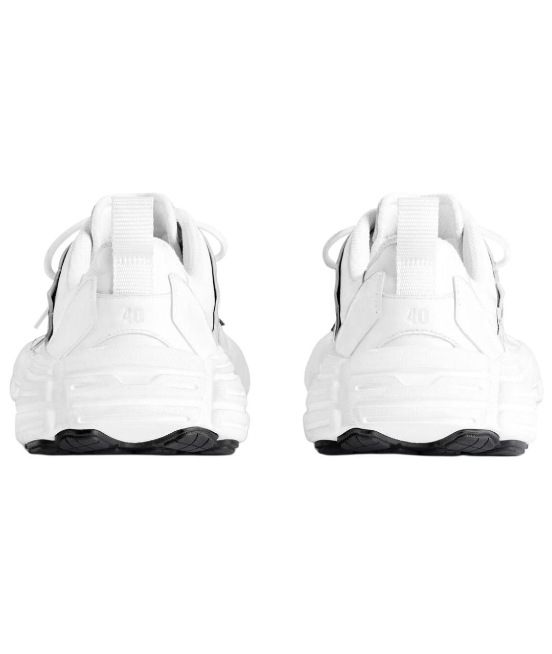 BALENCIAGA Белые низкие кроссовки / кеды, фото 6