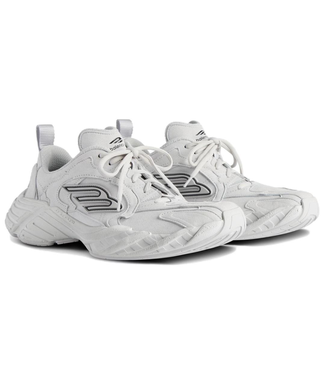 BALENCIAGA Белые кроссовки, фото 3