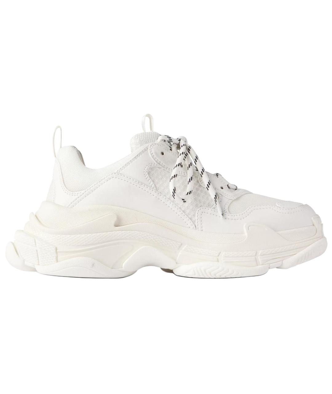 BALENCIAGA Белые кроссовки, фото 2