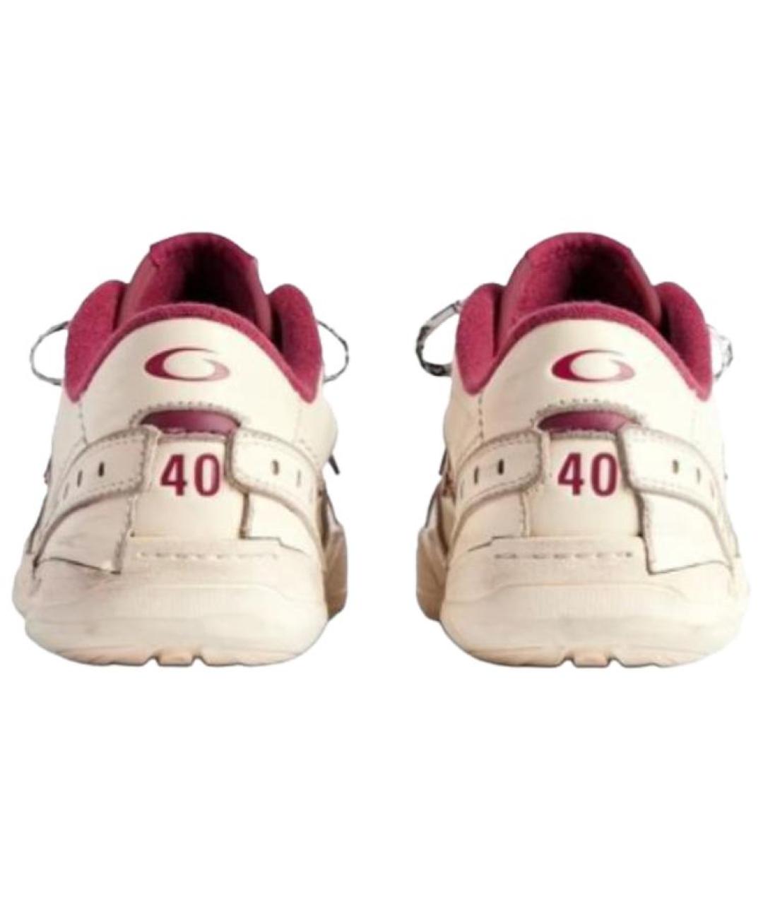 BALENCIAGA Бежевые низкие кроссовки / кеды, фото 6