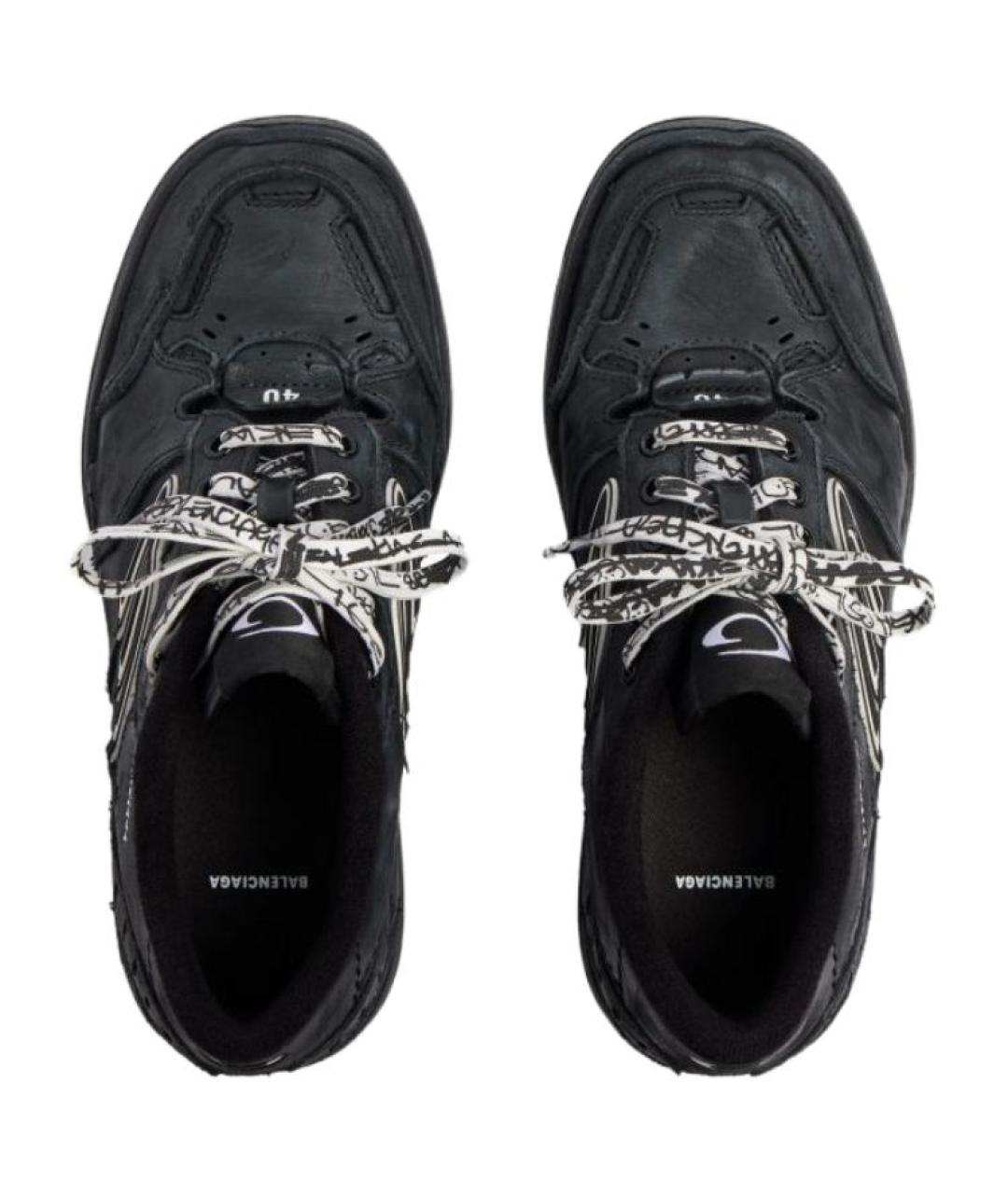 BALENCIAGA Черные кроссовки, фото 5