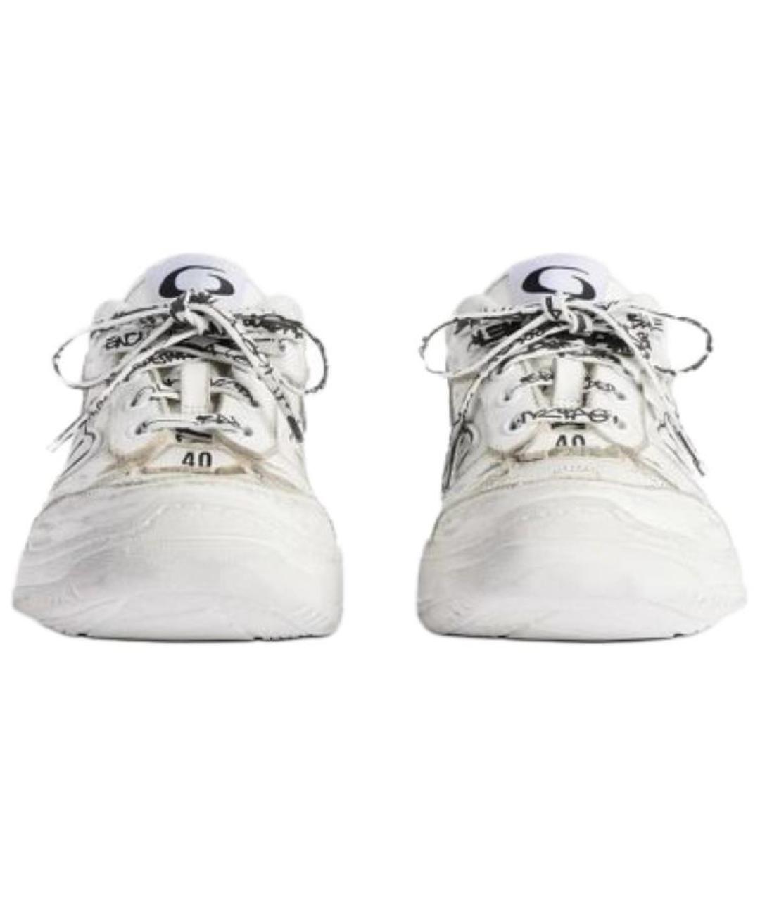 BALENCIAGA Белые кроссовки, фото 4
