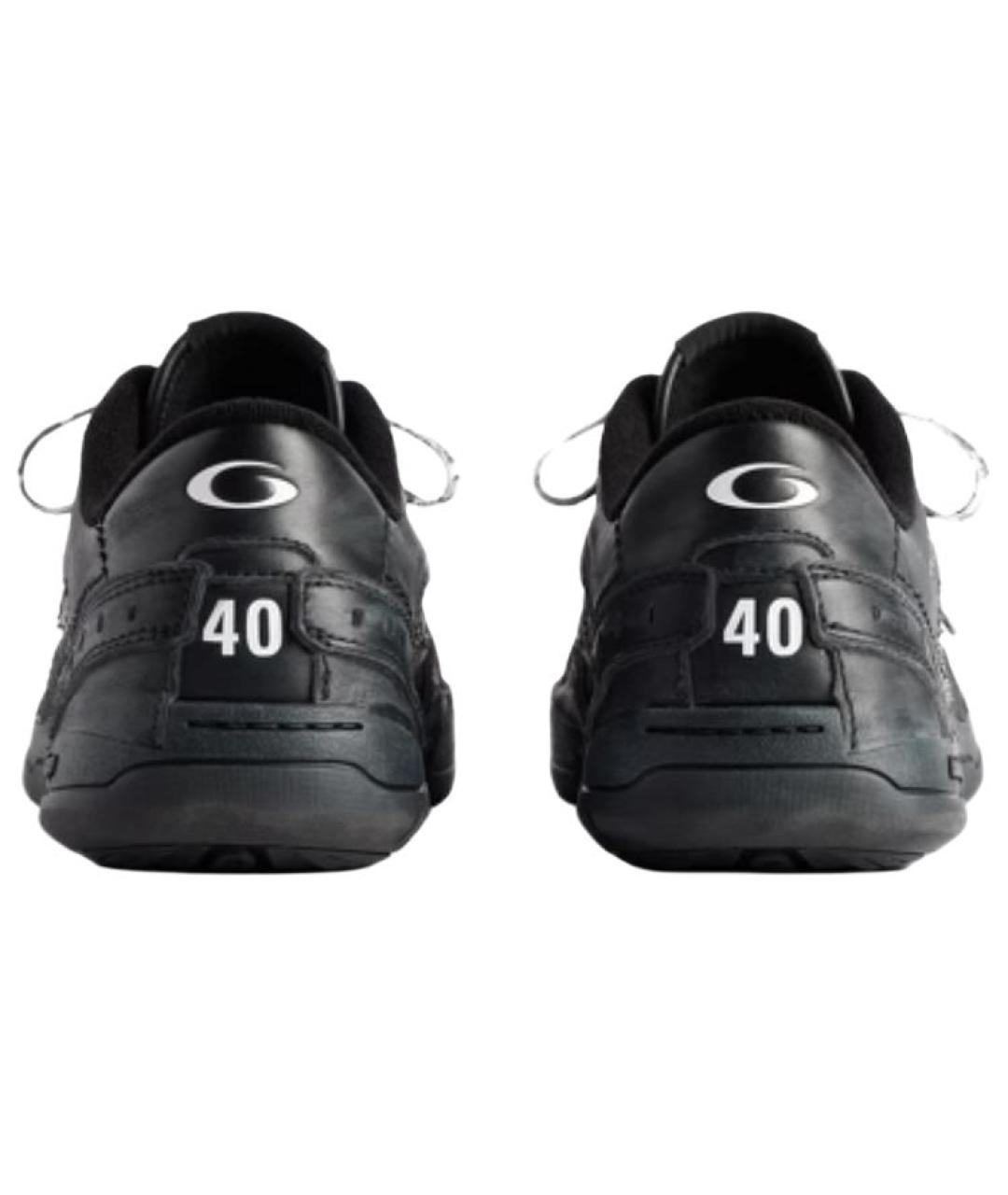 BALENCIAGA Черные низкие кроссовки / кеды, фото 6