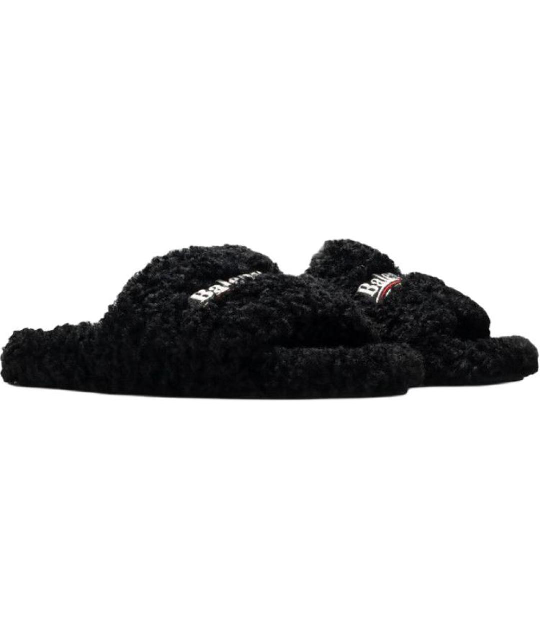 BALENCIAGA Черные сандалии, фото 3